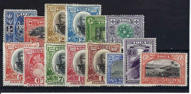 Image of Tonga 38a/53a MM